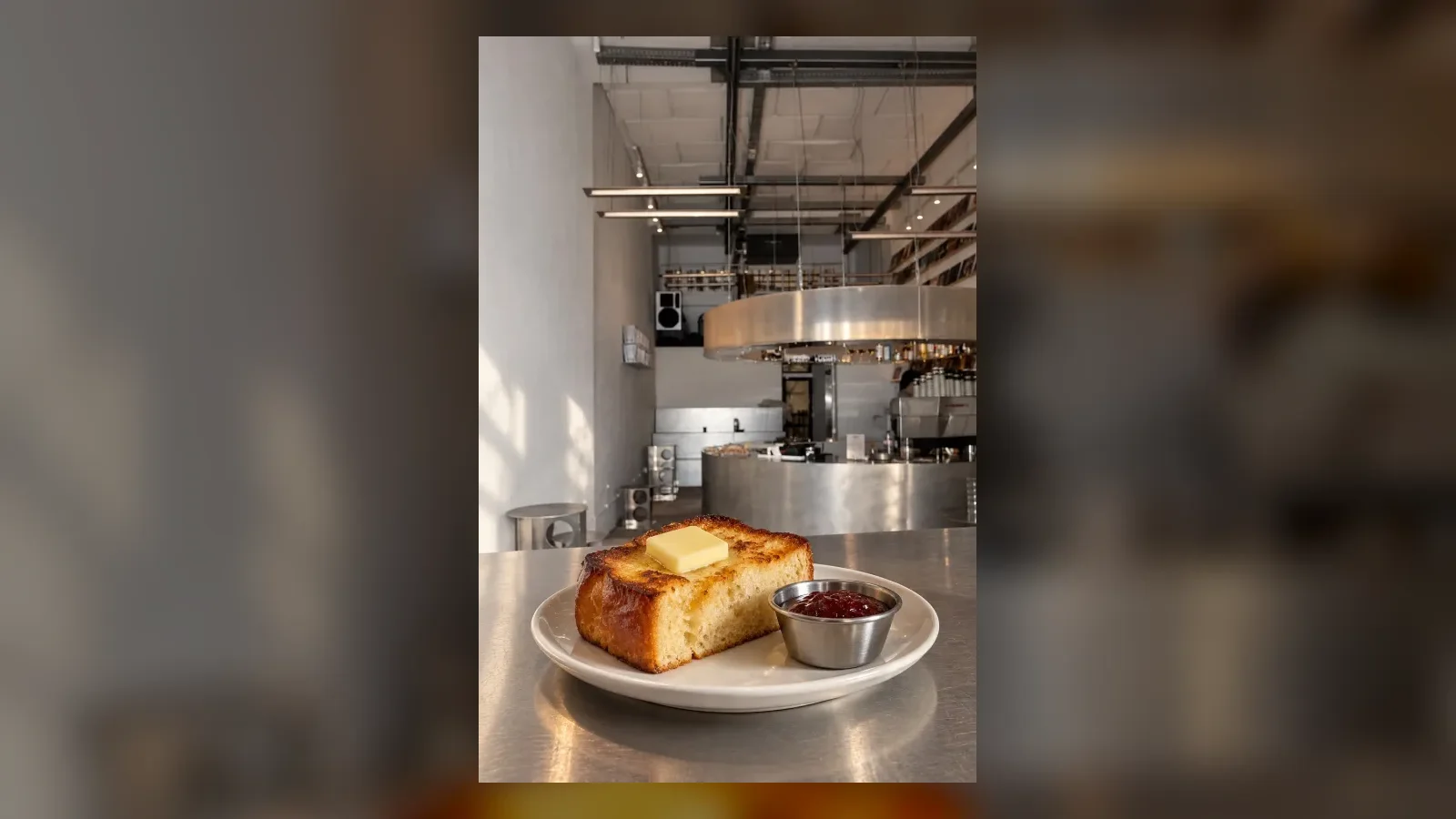FUGAZI — Butter and jam brioche